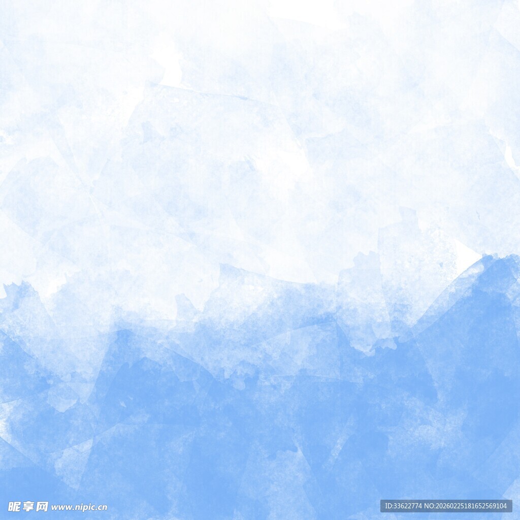 淡蓝色水彩背景纹理