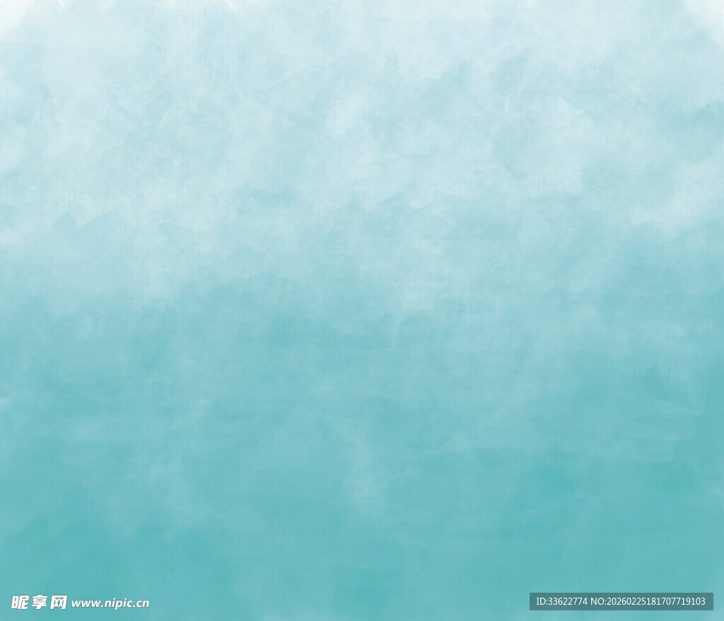 淡蓝渐变水彩背景纹理