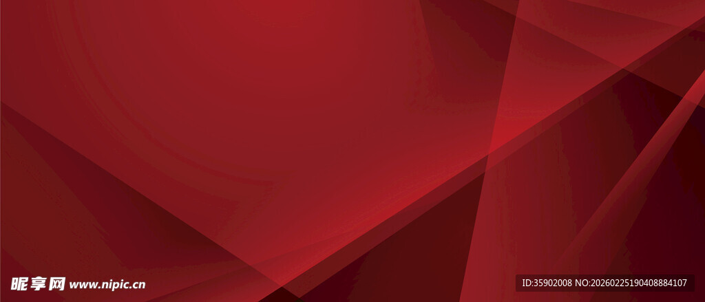 红色几何抽象背景图案