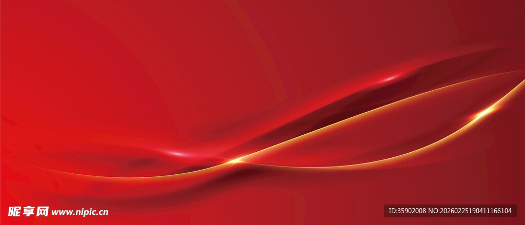 红色金纹背景图