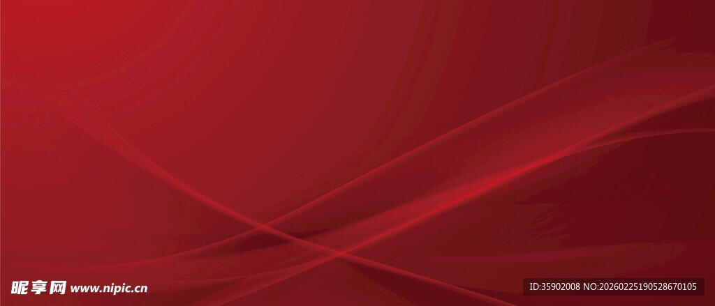 红色渐变线条抽象背景图
