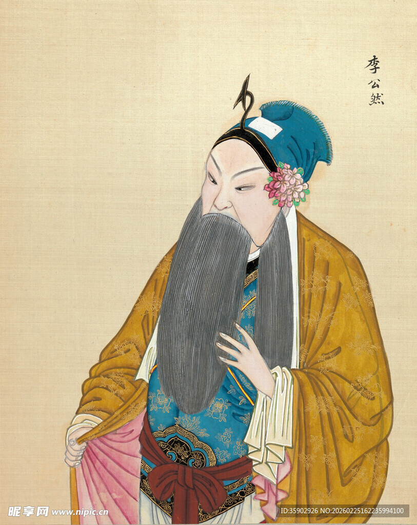 古代老者画像