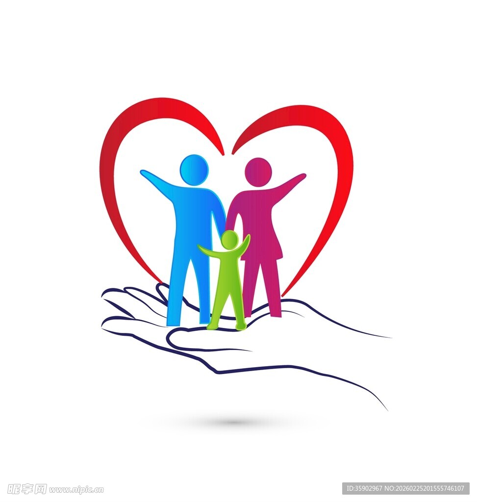 爱心呵护下的多彩家庭