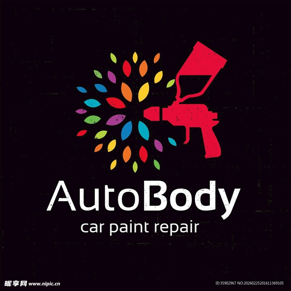 汽车喷漆修复品牌标志