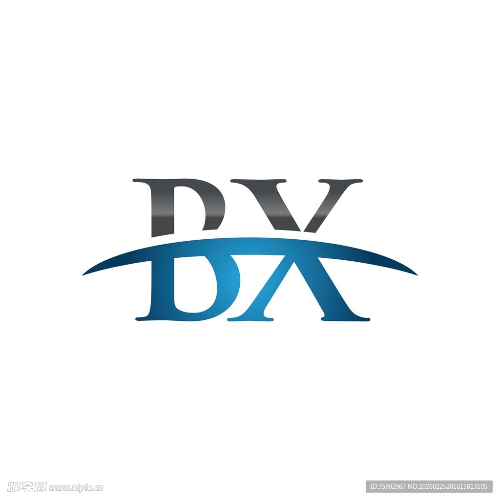 简约风格字母标志设计