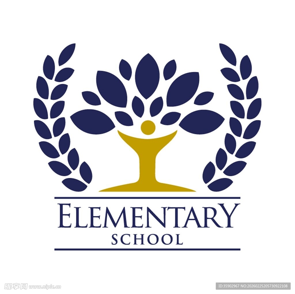 小学标志设计