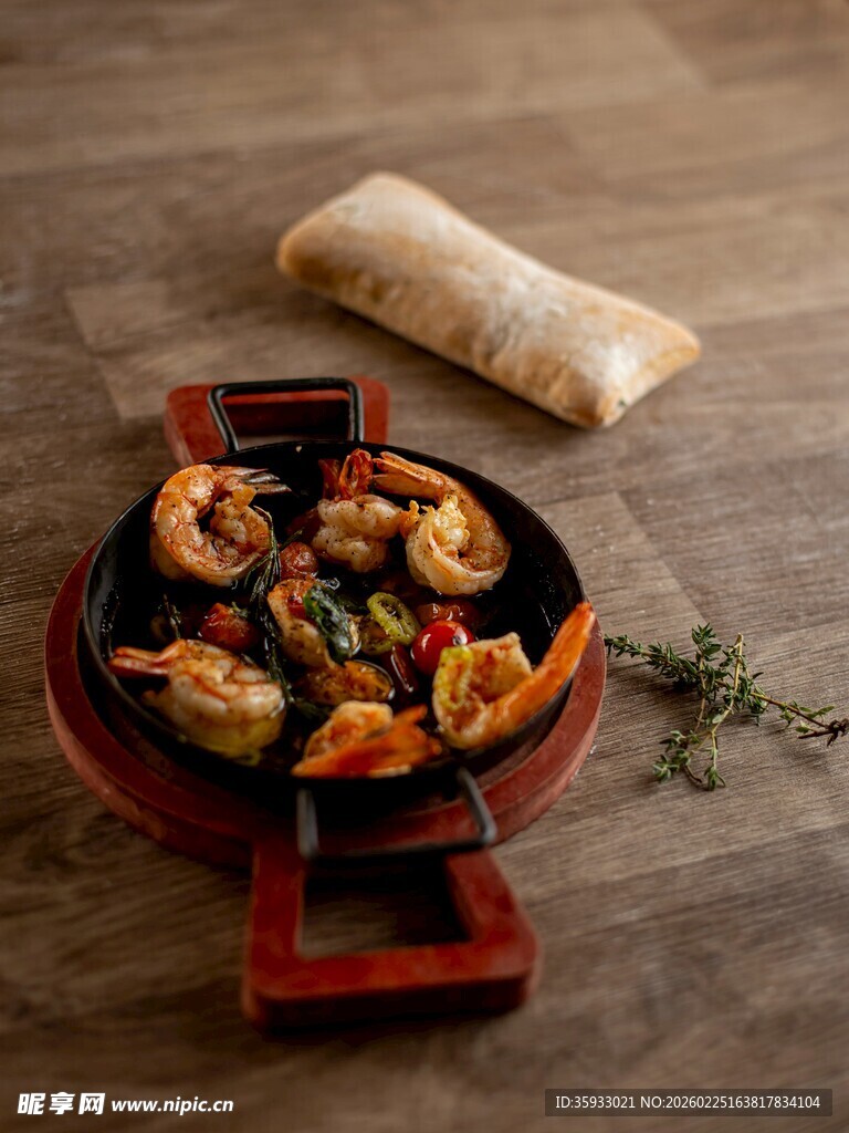 美味烤虾