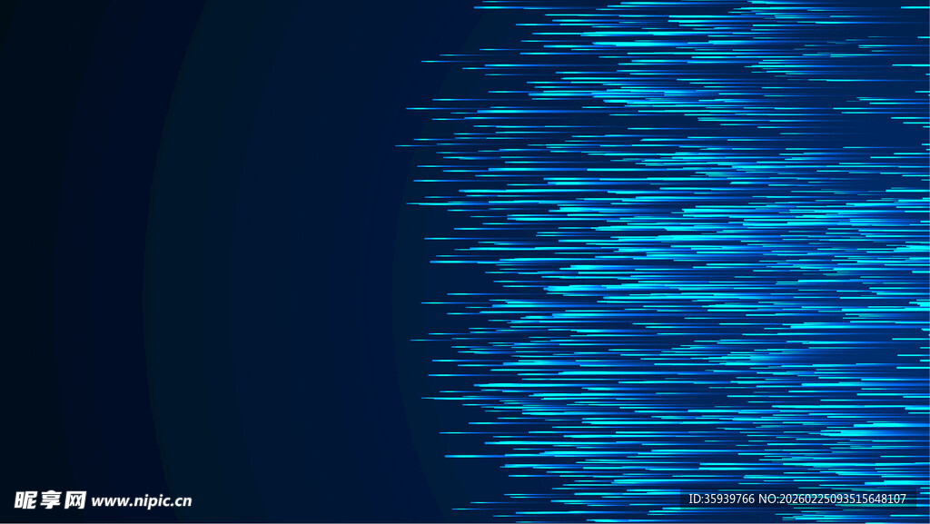 蓝色动感粒子背景