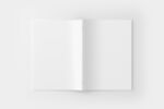 空白A4折页设计展示样机