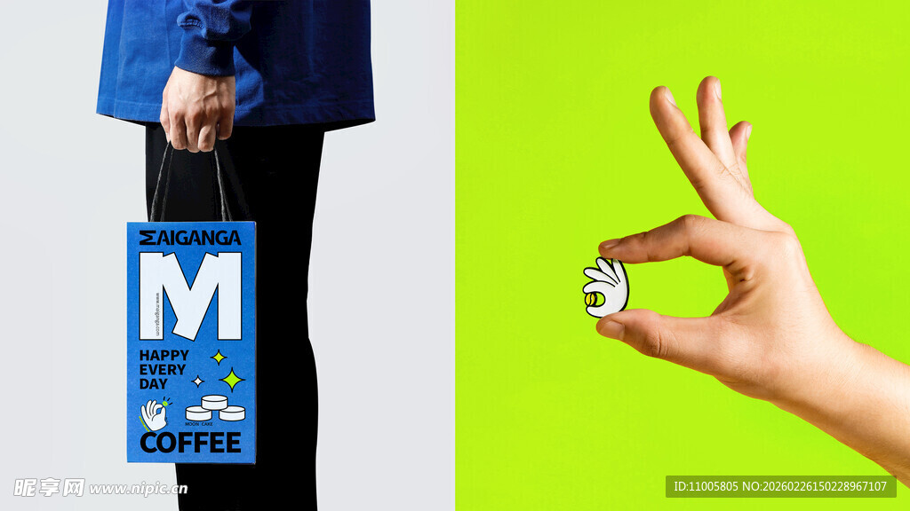 手持标志 手提袋 样机