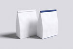 白色纸质包装袋展示