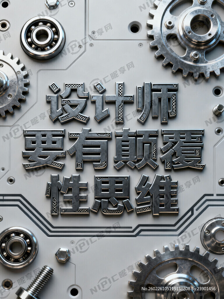里面含文字“设计师要有颠覆性思