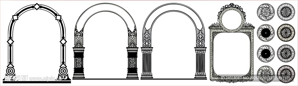 花纹 花边 角花 边框