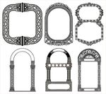 花纹 花边 角花 边框