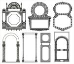 花纹 花边 角花 边框
