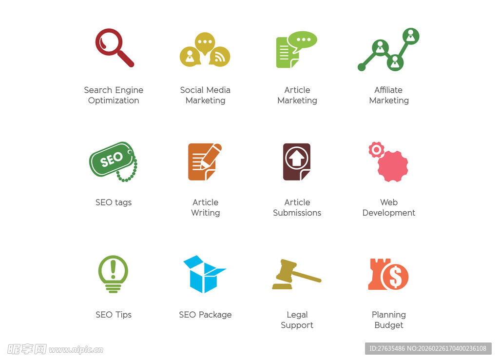 多样图标集合展示