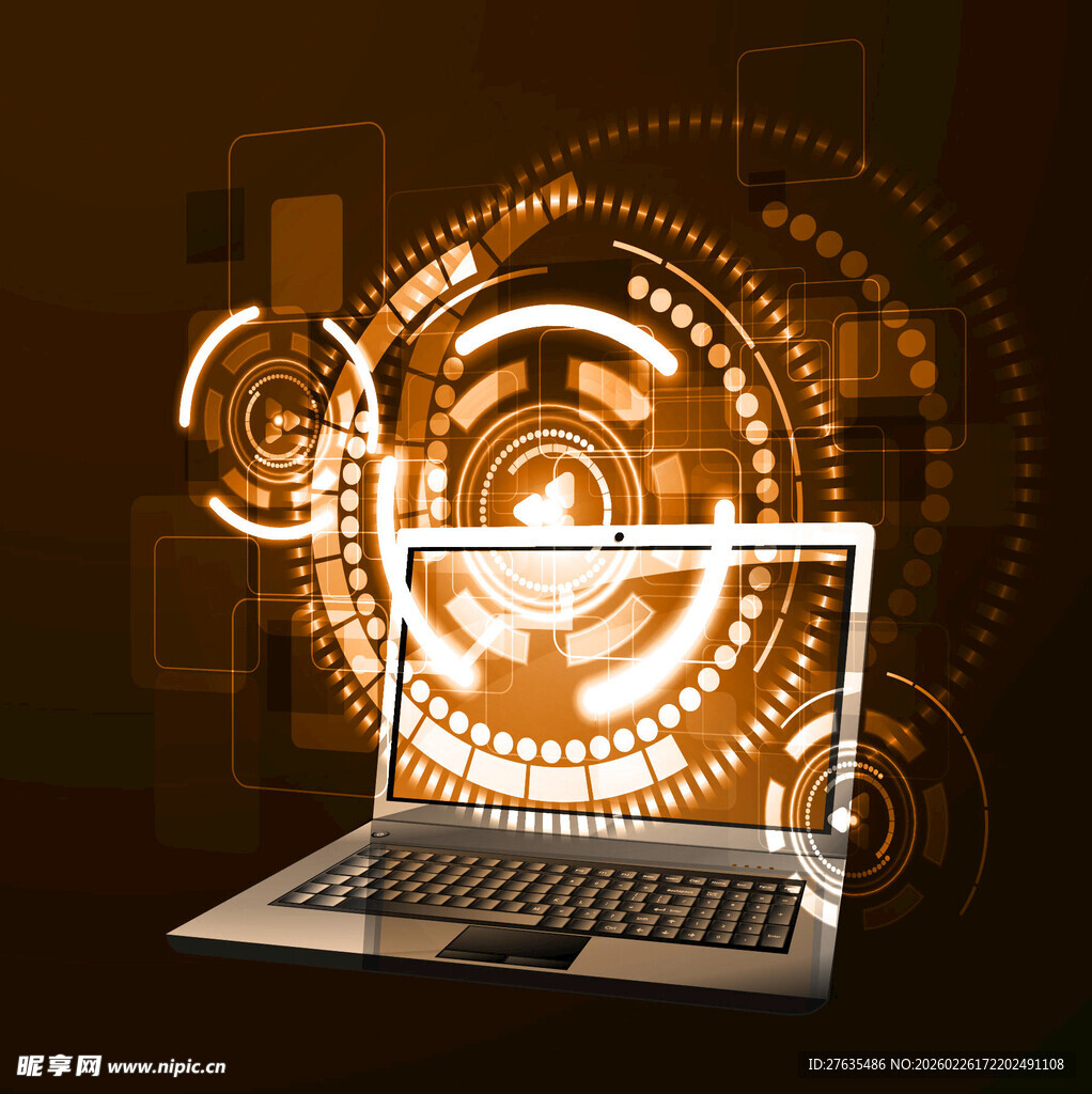 笔记本电脑上的数字安全元素