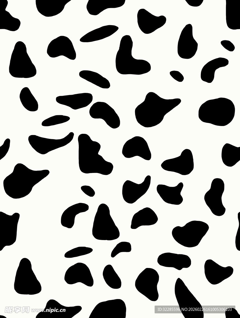 黑白斑点抽象图案纹理