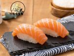 美味三文鱼寿司