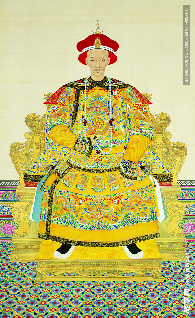 道光帝画像素材