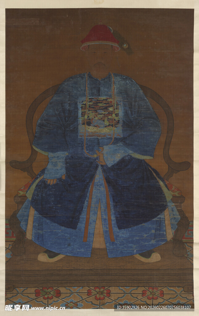 和硕德豫亲王多铎画像