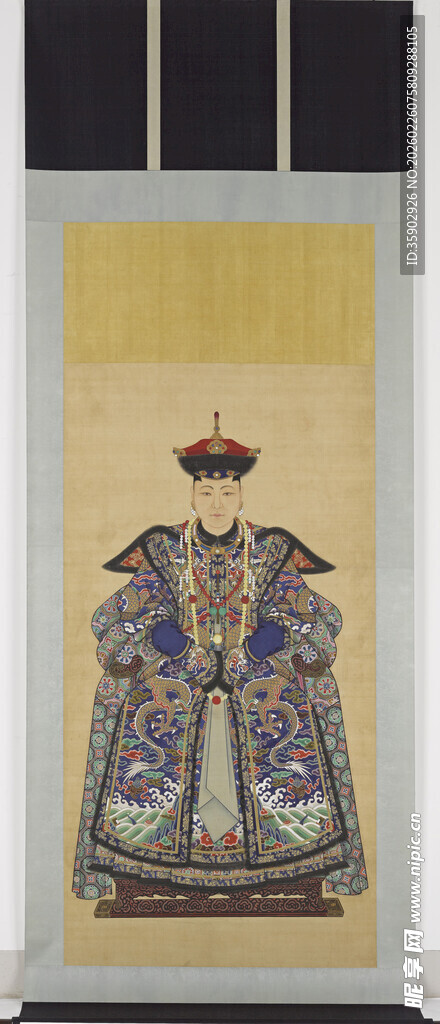 苏麻喇姑华丽古装服饰