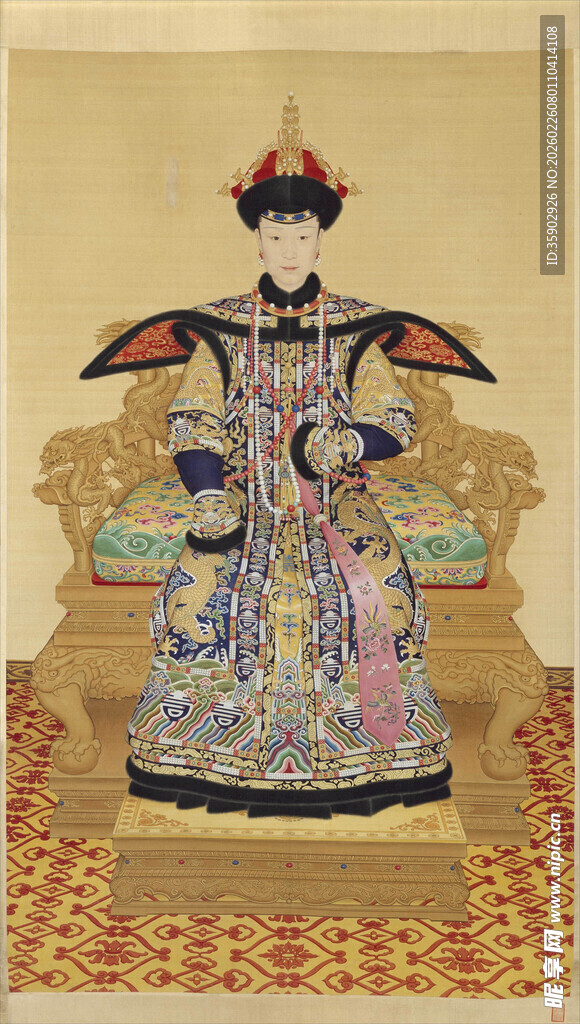 孝贤纯皇后朝服像