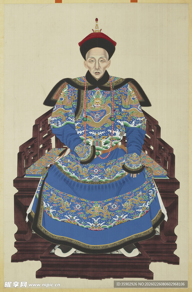 怡亲王溥静画像