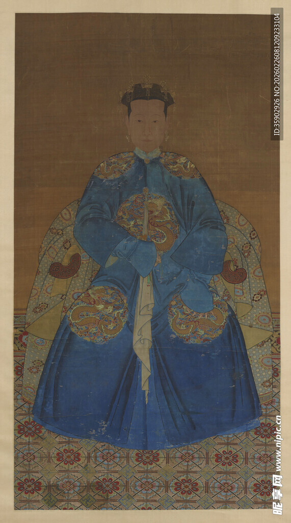 煜妃古代帝王画像