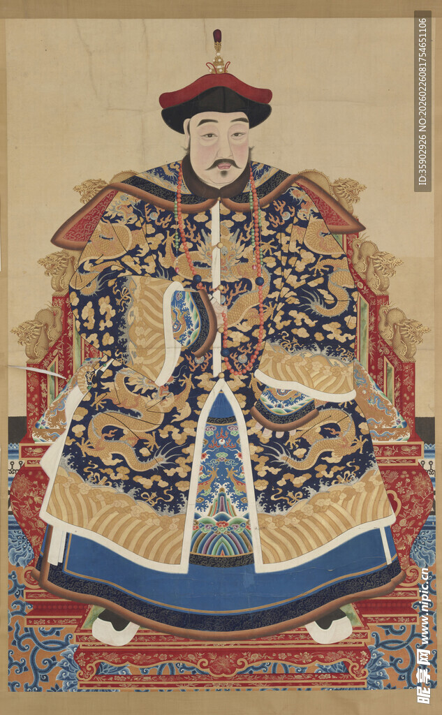 豫亲王多铎服饰画像