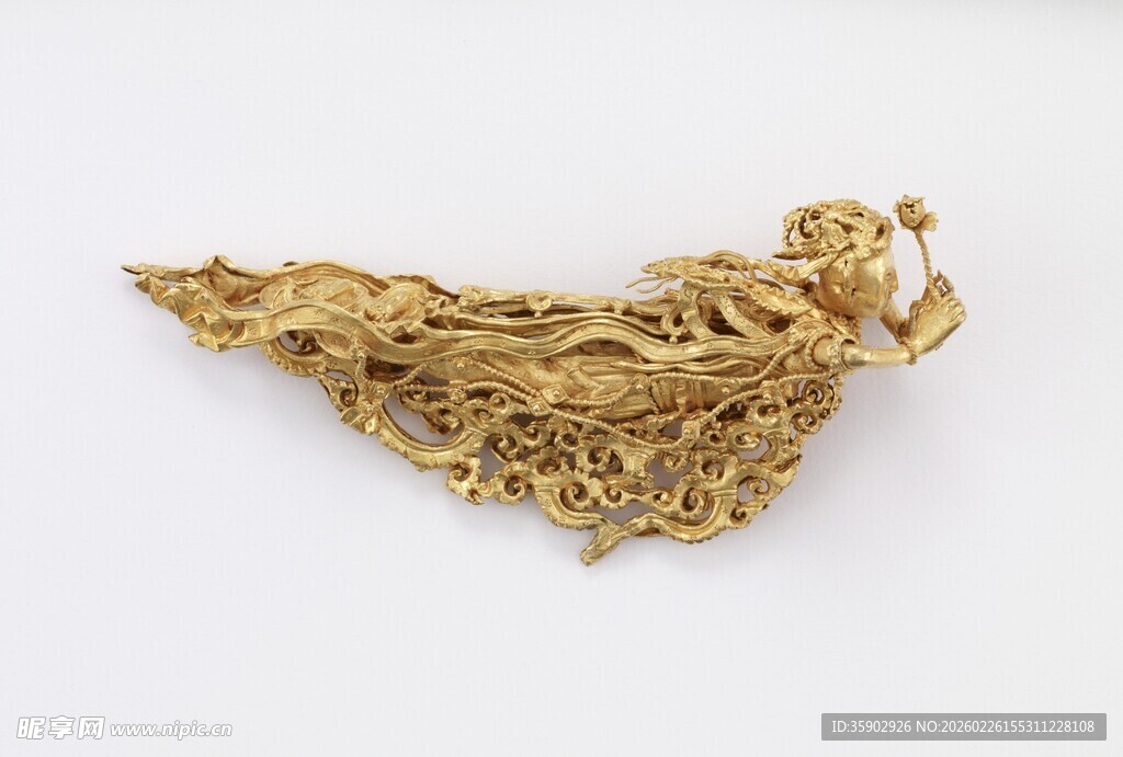 干枯丝状植物药材特写