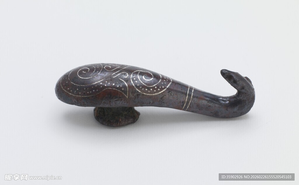 复古造型金属鲸鱼摆件