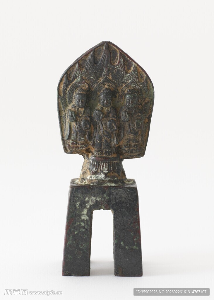 古埃及风格青铜雕像