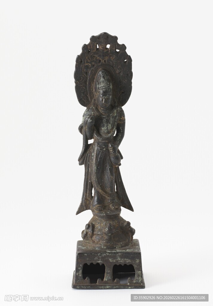 古代青铜人物雕像