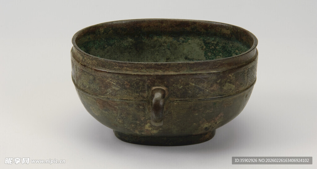 古朴青铜碗