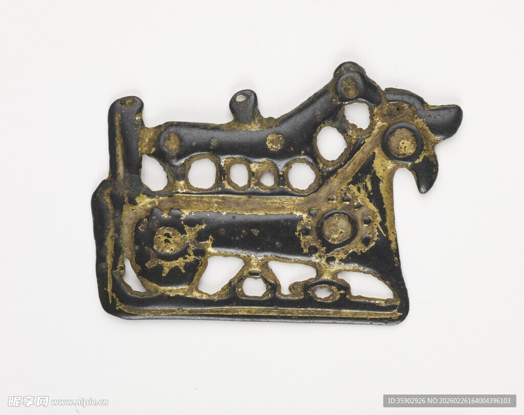 复古雕花金属扣件