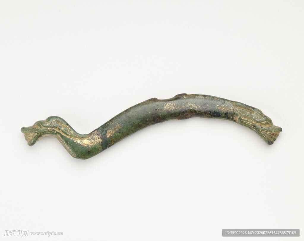 古代青铜弯曲状器物