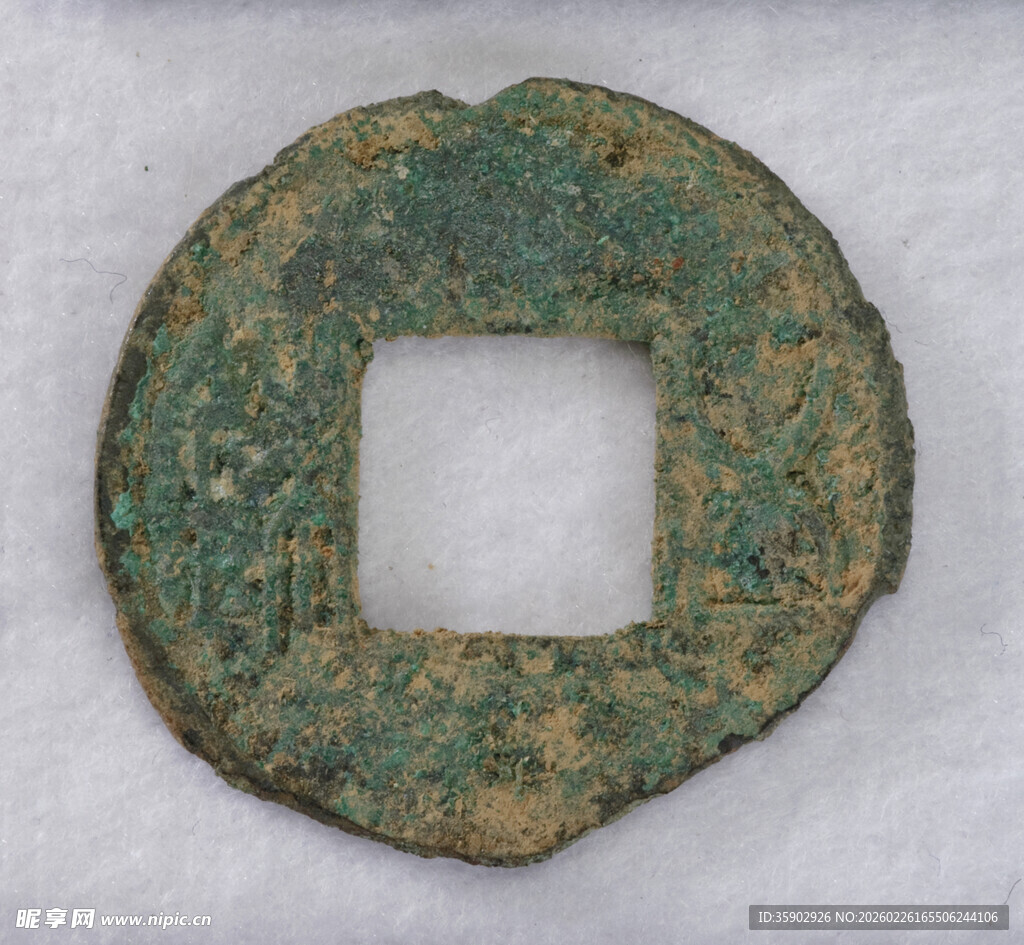 古铜钱岁月沉淀的历史印记