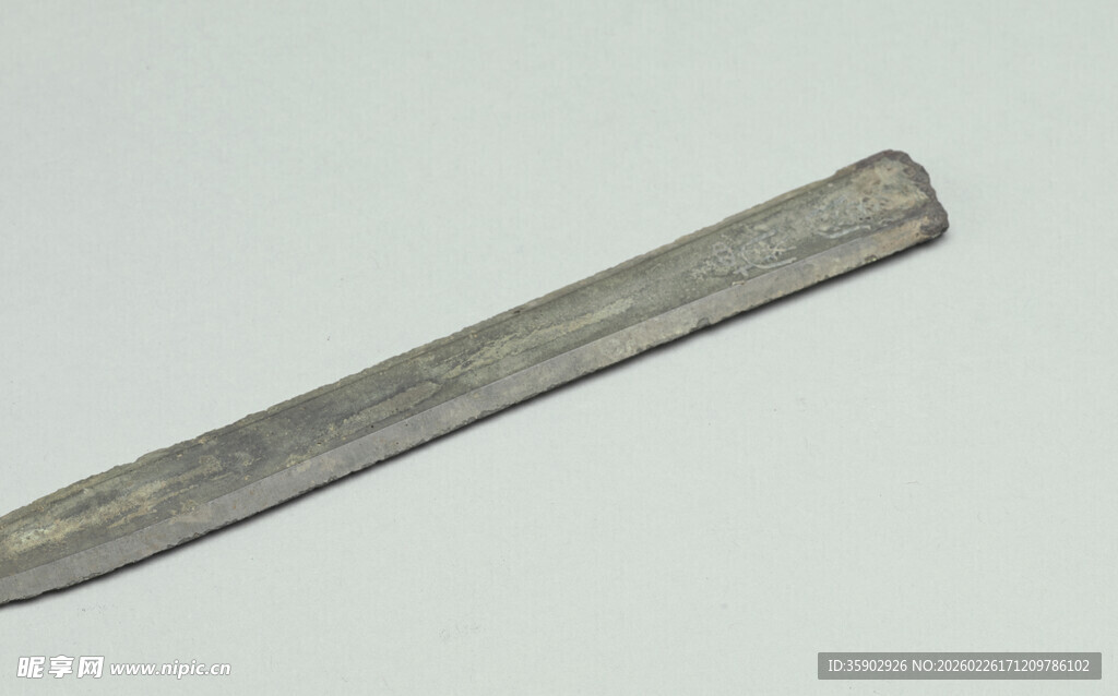 古朴木质长条物件