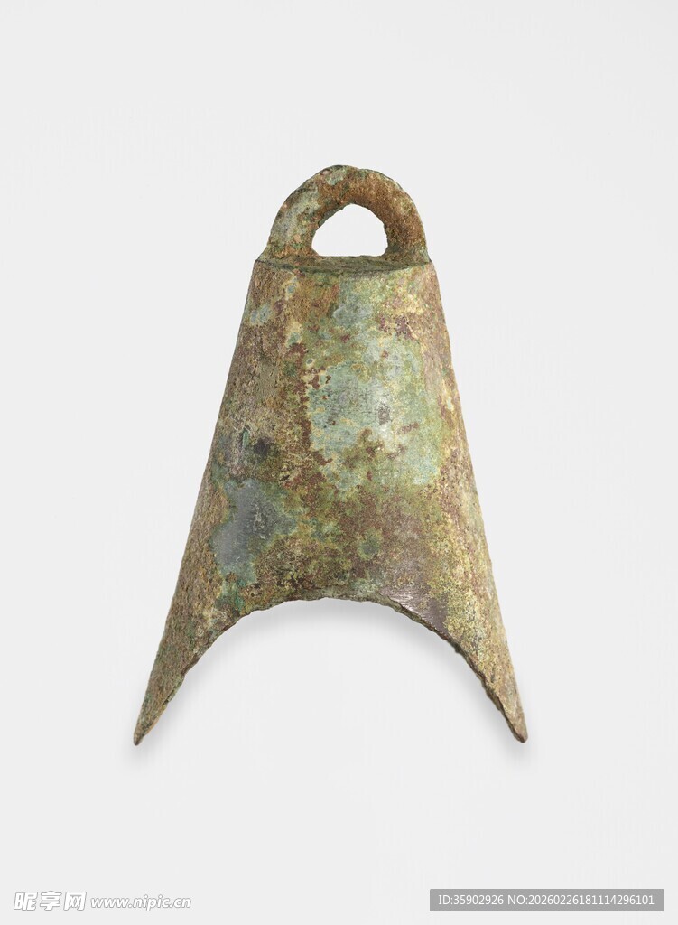 古代青铜铃形文物