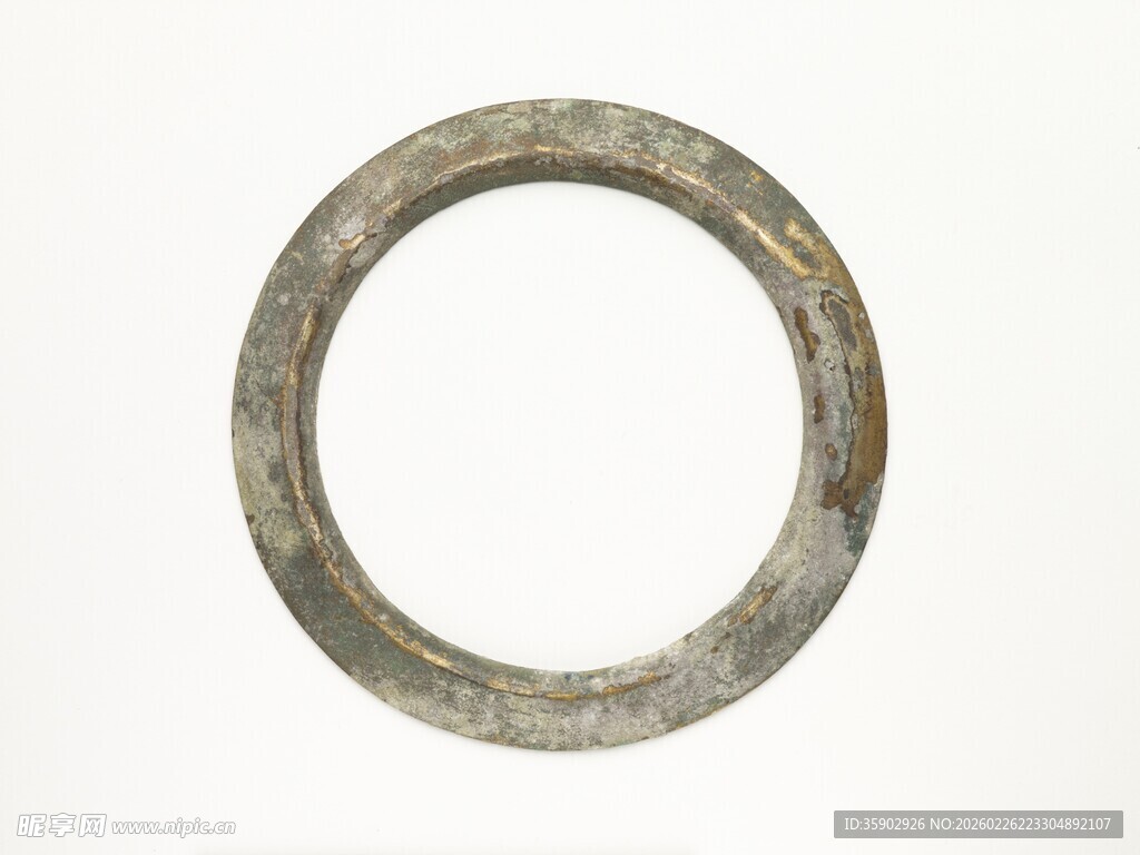 古朴金属圆环