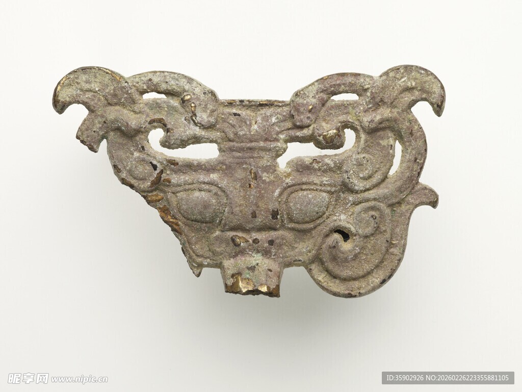 古代精美龙纹玉佩饰