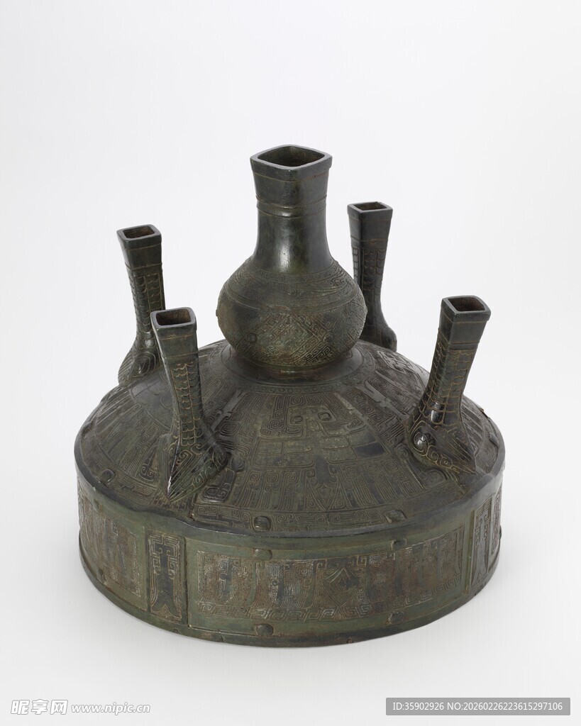古代多管青铜器物