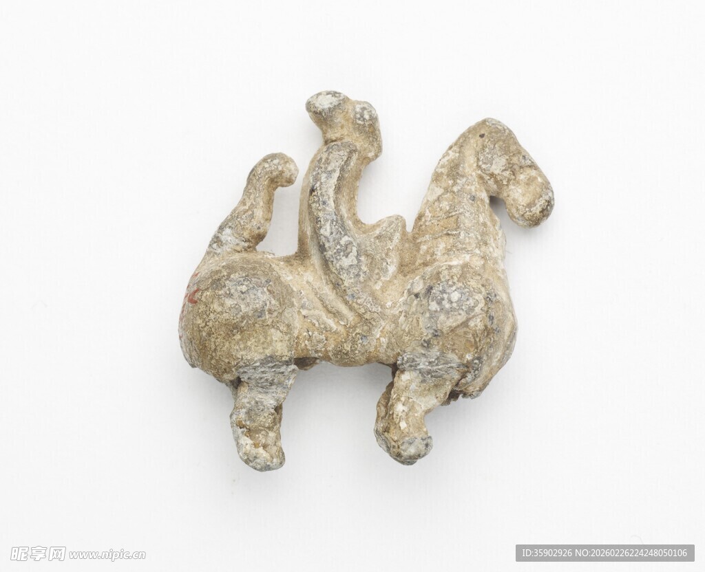 古代骆驼造型金属工艺品