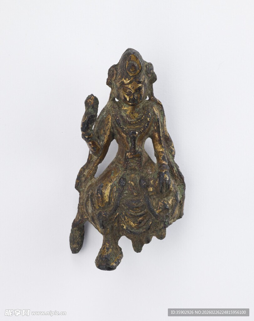 古代青铜人物雕像