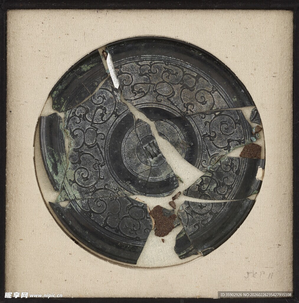 破损唱片艺术图像