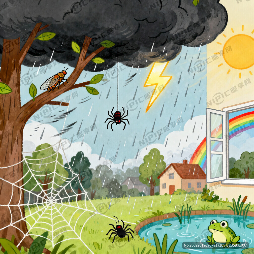 《雷雨》 满天的鸟云 哗 哗 