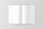 空白A4折页设计展示样机