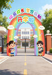 幼儿园欢乐毕业季拱门