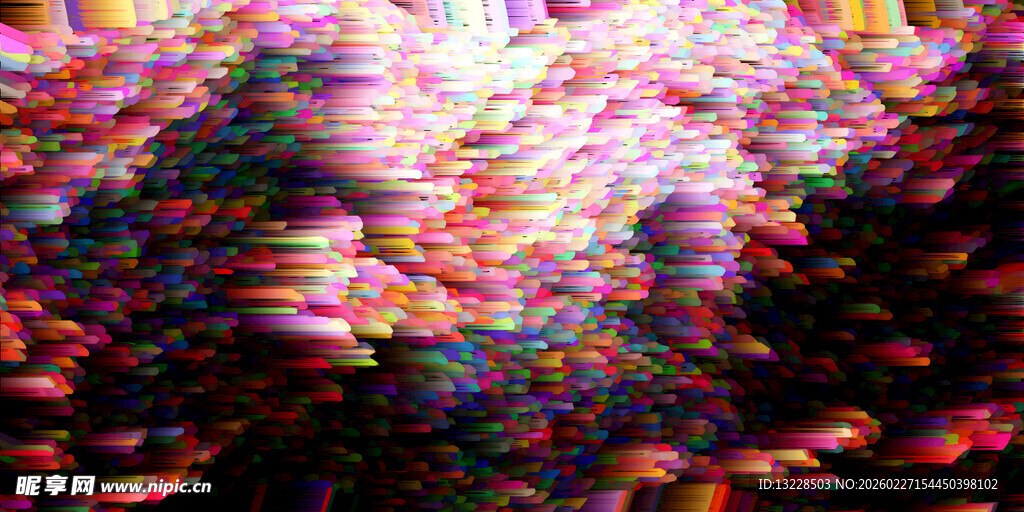 炫彩抽象靓丽时尚好看高端背景